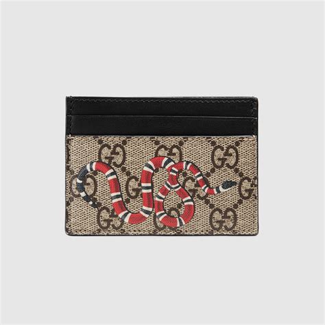 gucci animal print card holder|gucci card holder for men.